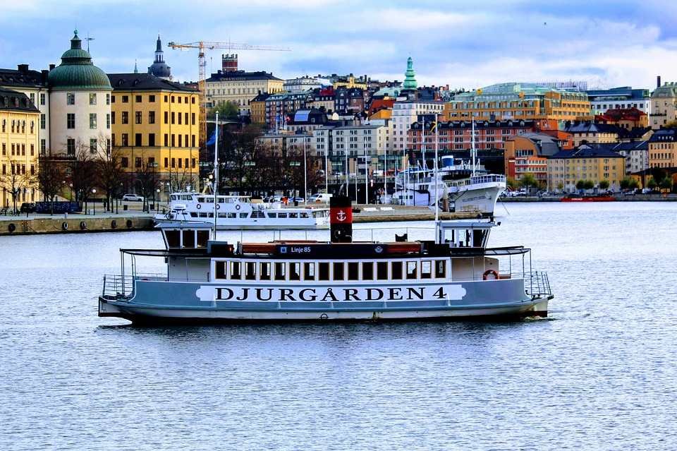 Tour en barco en Estocolmo